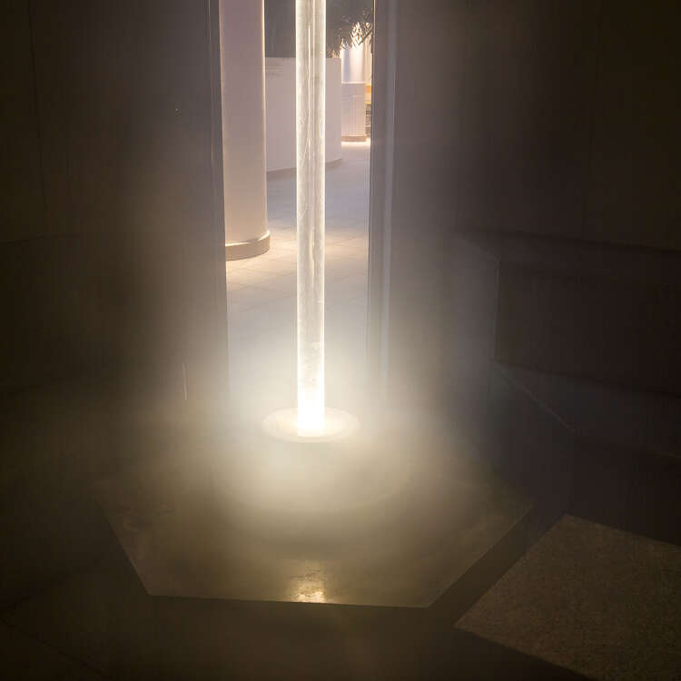 Dampfbad in der Aquaria Saunalandschaft