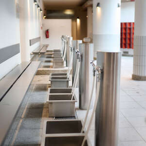 Kneippanlage im Innenbereich der Aquaria Sauna