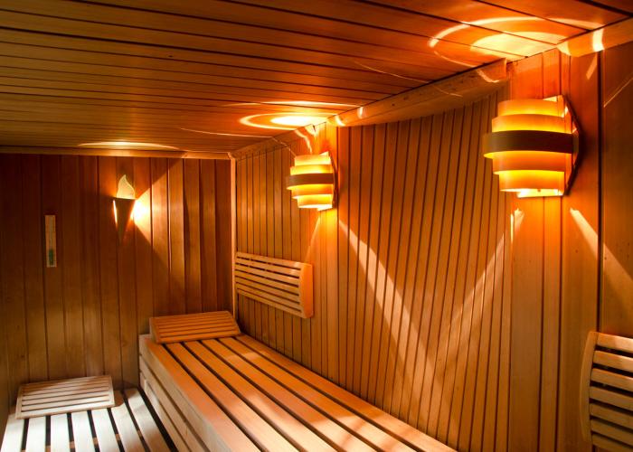 Finnische Sauna Indoor